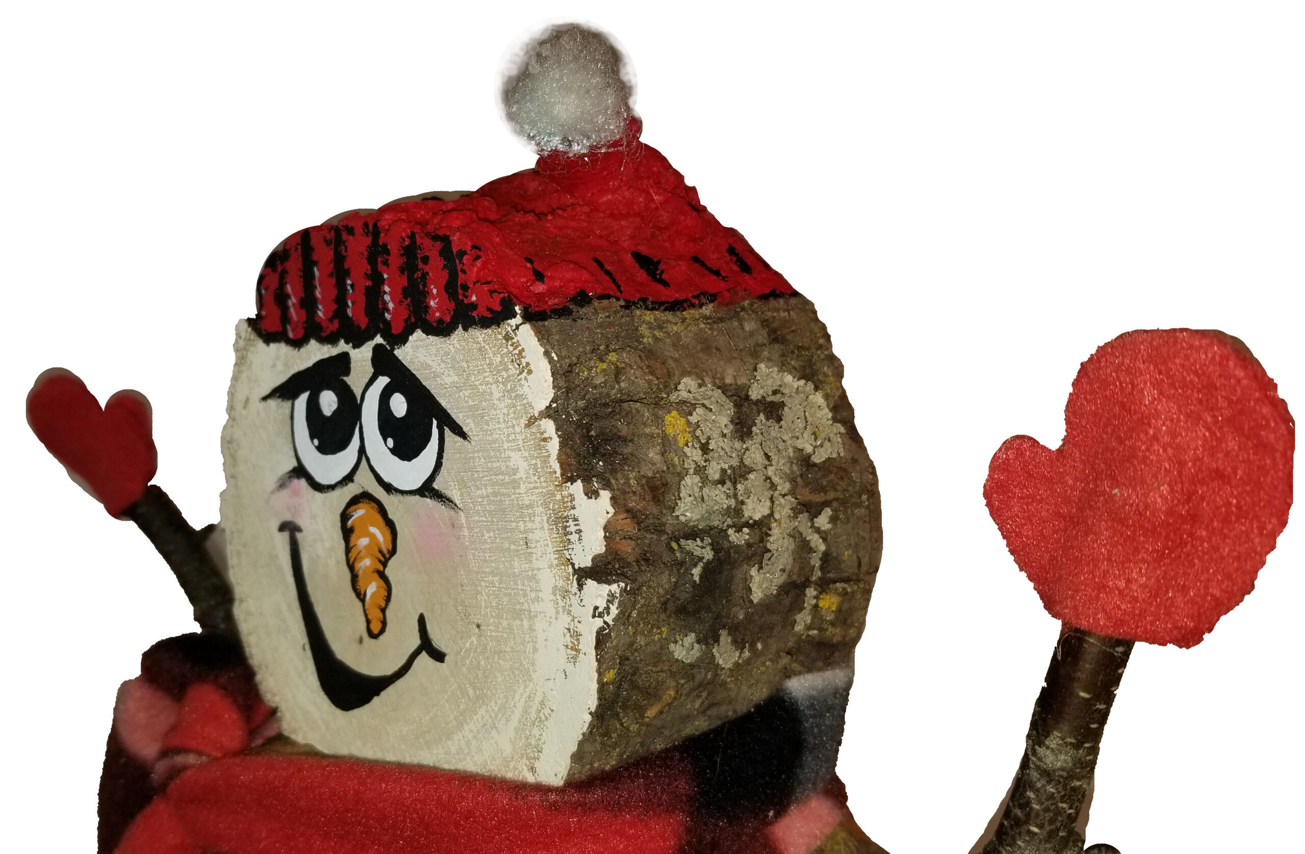 Snowman With Painted Cap - Image 4