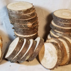 White Pine Slices - 3-1/4" x 1/2"