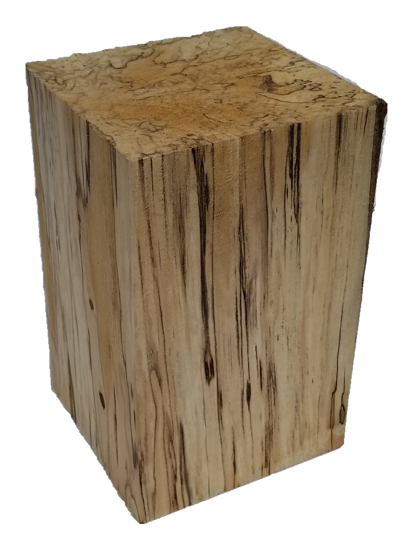 poplar wood chunk