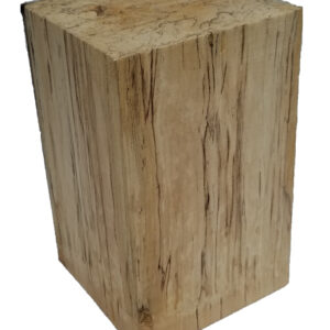 poplar wood rectangle pillar for displays
