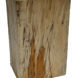 spalted basswood block